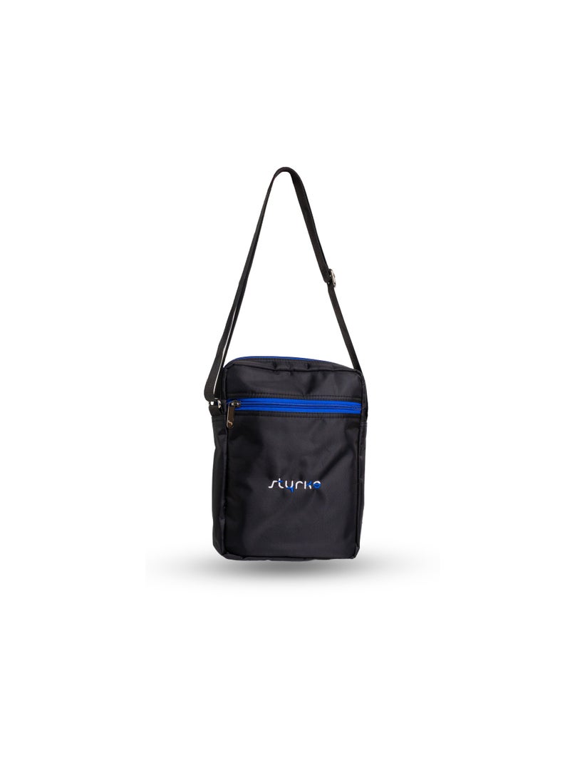 Styrke Elite DryFlex Sling Bag: Water-Resistant Nylon, Adjustable Padded Strap, Versatile Urban Messenger for Work & Travel, Sleek Lightweight Design - Image 1