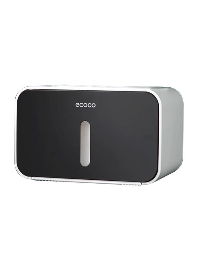 نيبمينينت موزع مناديل ورقية للمرحاض يثبت على الحائط أسود/ رمادي 21x13.5x13.5سنتيمتر - Image 1