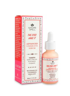 Serum to Reduce Dark Circles and Puffiness Around the Eyes with Watermelon and Berries 30 ML