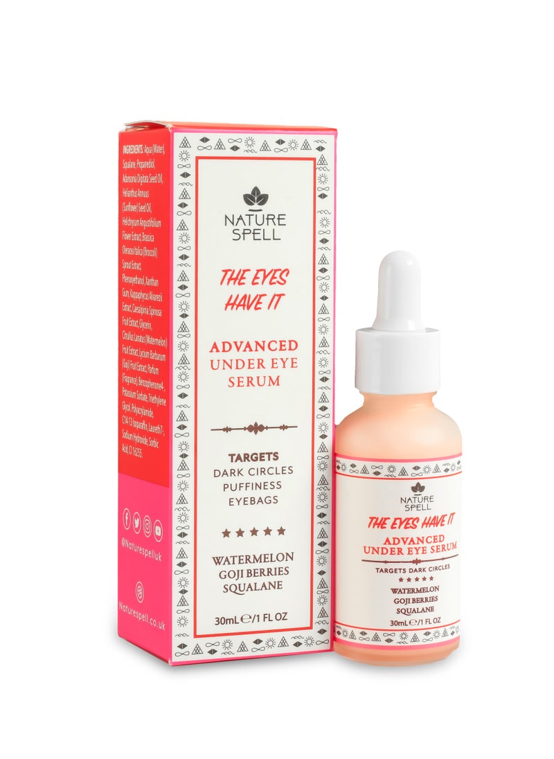 Nature Spell - Serum to Reduce Dark Circles and Puffiness Around the Eyes with Watermelon and Berries 30 ML - Image 1