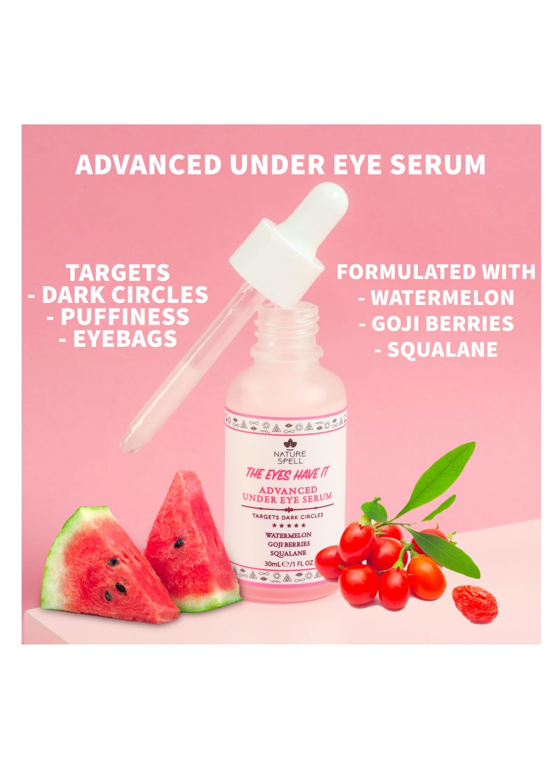 Nature Spell - Serum to Reduce Dark Circles and Puffiness Around the Eyes with Watermelon and Berries 30 ML - Image 1