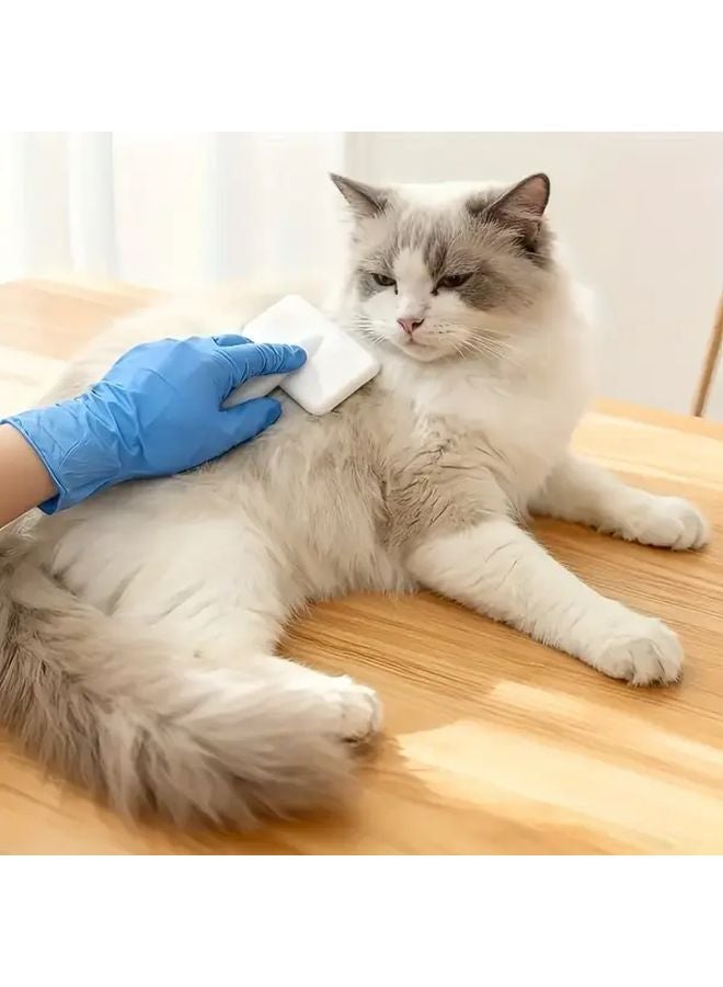 Blue XL Disposable Nitrile Gloves Latex Free for Household Cleaning Nail Art Tattoo - Image 4
