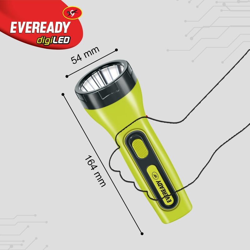 Eveready Eveready Tango DL21 Flashlight 12 W LED with Overcharge Protection 3 hrs Charging Pack of 4 - Image 2
