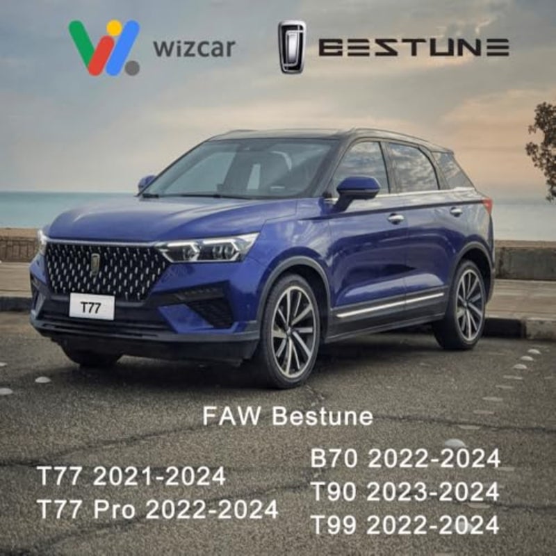 FAW T77 T99 T90 B70 T01 خريطة Google Waze سبوتيفي الموسيقى حل الوسائط الأصلي لسيارات FAW Bestune 2021-2025 - Image 3