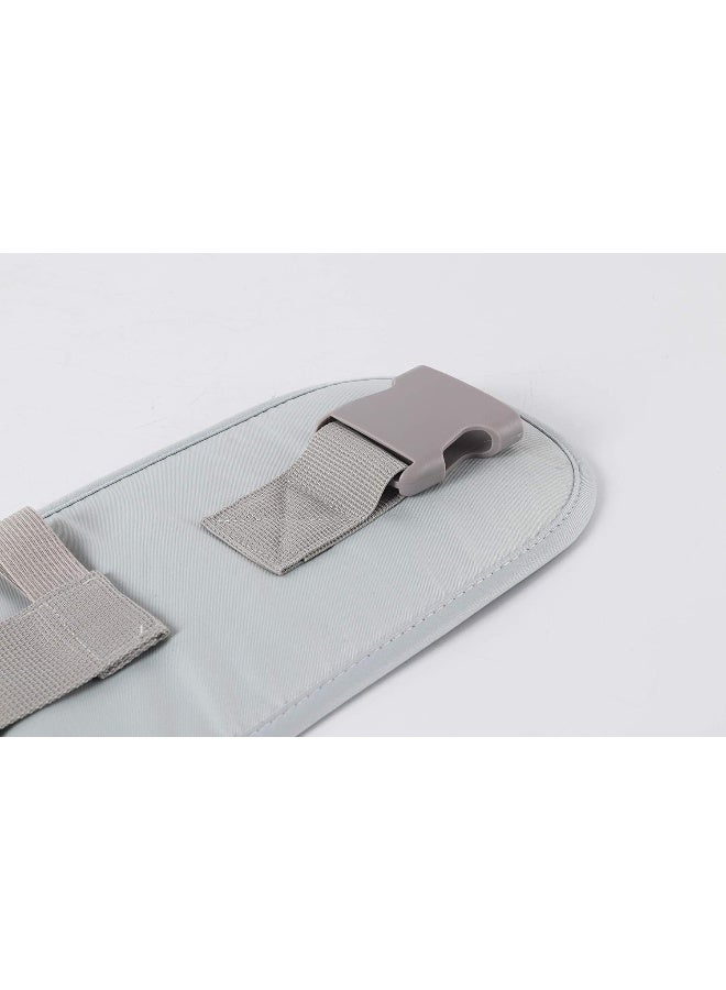 HONCH HHOCN Waistband Extender Extension Belt with Adjustable Strap Buckle for Baby Hip Seat Carrier Baby Waist Stool (Grey) - Image 5