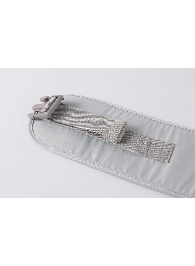 HONCH HHOCN Waistband Extender Extension Belt with Adjustable Strap Buckle for Baby Hip Seat Carrier Baby Waist Stool (Grey) - Image 4