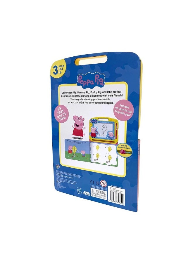 Peppa Pig Learning Series Drawing Board Book with Magnetic Pad