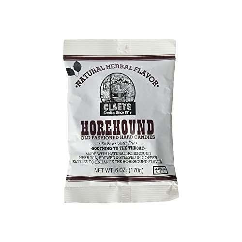 Claeys Horehound Hard Candy 6 oz Pack of 3 - Image 1