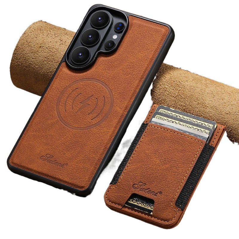 MagSafe Case | Lychee Khaki | TPU | Cover for Samsung S25 Ultra / Samsung S25 - Image 1