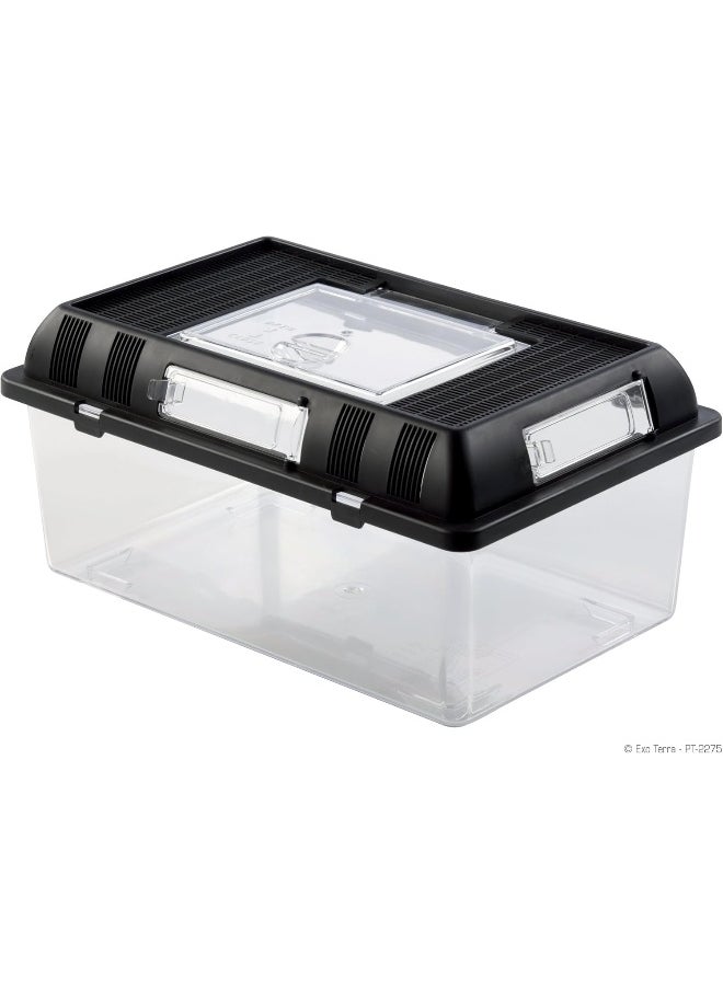 Exo Terra Exo Terra Breeding Box, Plastic Reptile Terrarium, Medium, PT2275 Multi  - Image 3