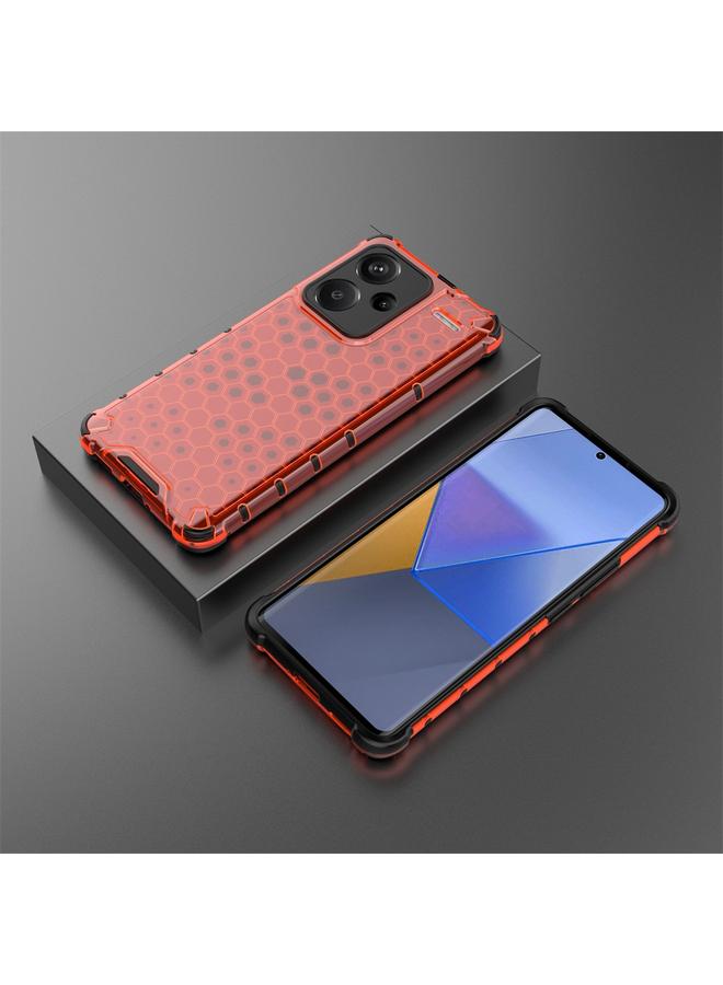 S-TOP Case For Redmi Note 13 Pro+ Shockproof Honeycomb Phone Case - Image 3
