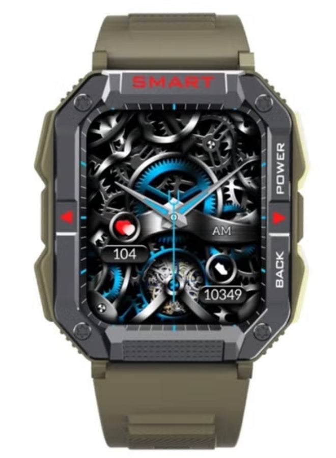 YK01 Smartwatch with 1.83-Inch HD Display, Fitness  Health Tracker, Bluetooth Notifications, Sports Modes, Waterproof Design - Image 2