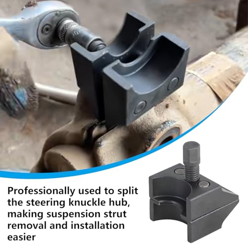 DPTOOL Universal Suspension Strut Split Hub Steering Knuckle Spreader Tool Suspension Strut Spreader Tool Compatible with Volkswagen Audi BMW Ford Peugeot Citron - Image 3