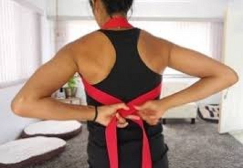 1 Piece 185cm Yoga Stretching Strap Training Belt Leg Fitness Exercise