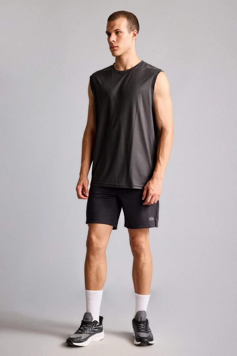 Defacto  Slim Fit Sports Shorts for Men | Best Price UAE