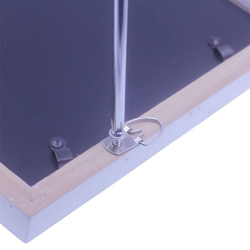GUSSKER D-Ring Picture Hangers with Screws, 50 Pcs Single Hole Picture Hanging Hardware, Picture Hooks for Mirror, Clock, Decoration, Paintings, Artwork Picture Frame - Image 4