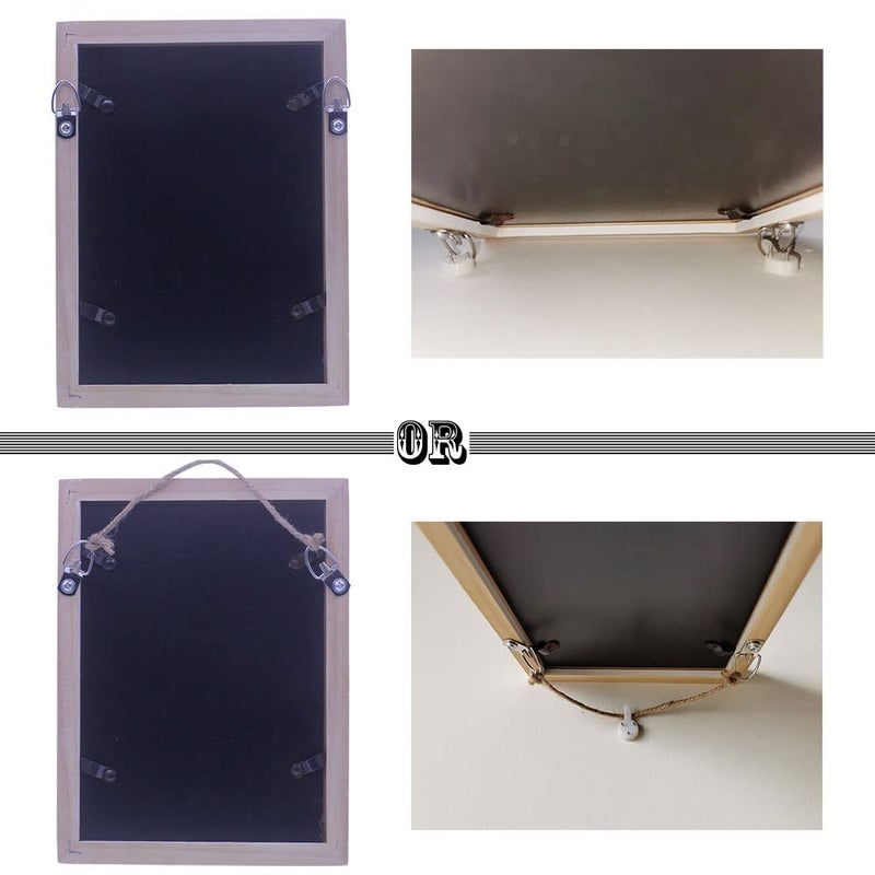 GUSSKER D-Ring Picture Hangers with Screws, 50 Pcs Single Hole Picture Hanging Hardware, Picture Hooks for Mirror, Clock, Decoration, Paintings, Artwork Picture Frame - Image 5