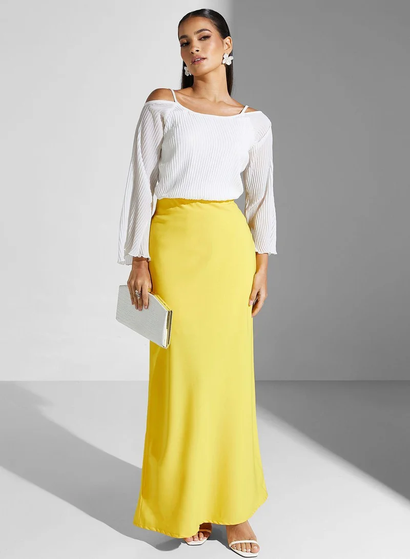 جولدن ابل High Waist Skirt