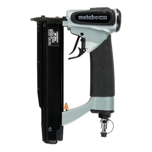 Metabo HPT مسدس دبابيس متابو HPT، دبابيس هوائية مفضلة للمحترفين للأثاث، الزخرفة، والحرف، يصنع ثقوب غير مرئية، أداة خفيفة الوزن 2.0 رطل، 23 قياس، دبابيس ميكرو بدون رأس من 5/8" إلى 1-3/8"، NP35A - Image 1