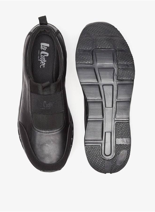 Lee Cooper Men's Monotone Slip-On Sneakers  - Image 4
