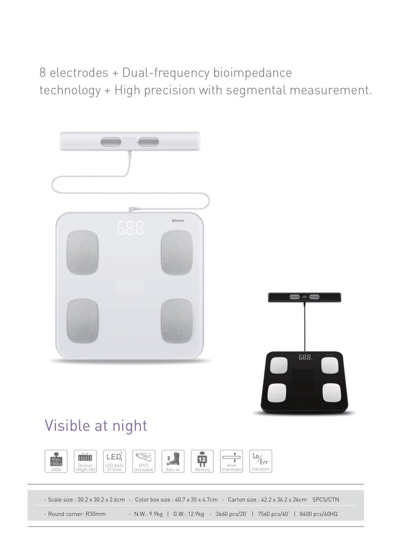 ProOne BODY LAB BLUETOOTH SMART SCALE - Image 4