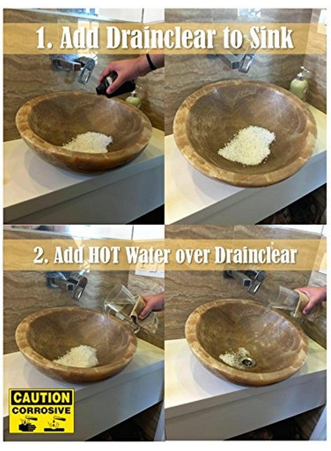 CERO ® DRAINCLEAR 1.45% WW (مسحوق جاف) لتنظيف المجاري المسدودة، الأحواض والأنابيب (190 جرام) - Image 3