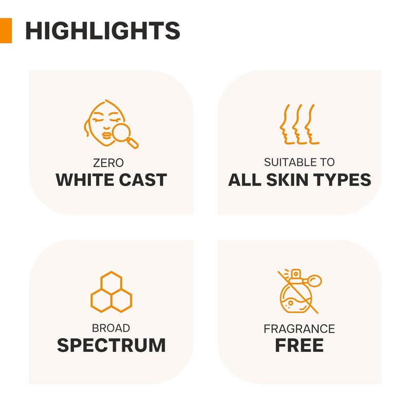 DERMATOUCH Multivitamin Spf 50 Pa Sunscreen Gel For All Skin Types  UvaUvb Protection Zero White Cast  Unisex  30G - Image 3