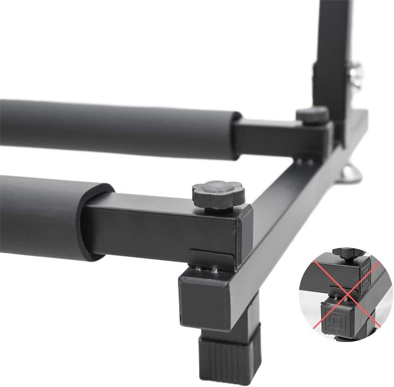 Morimoe Guitar Bass Stand for Multiple Guitars Display Foldable Rack (5-Space) - Image 4
