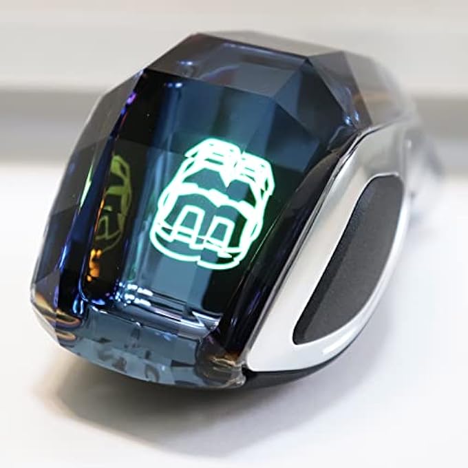 ريحني مقبض ناقل الحركة LED المضاء، مقبض تبديل الحركة LED المضيء باللمس، يتناسب مع معظم السيارات التي تعمل بناقل حركة بدون زر - Image 3