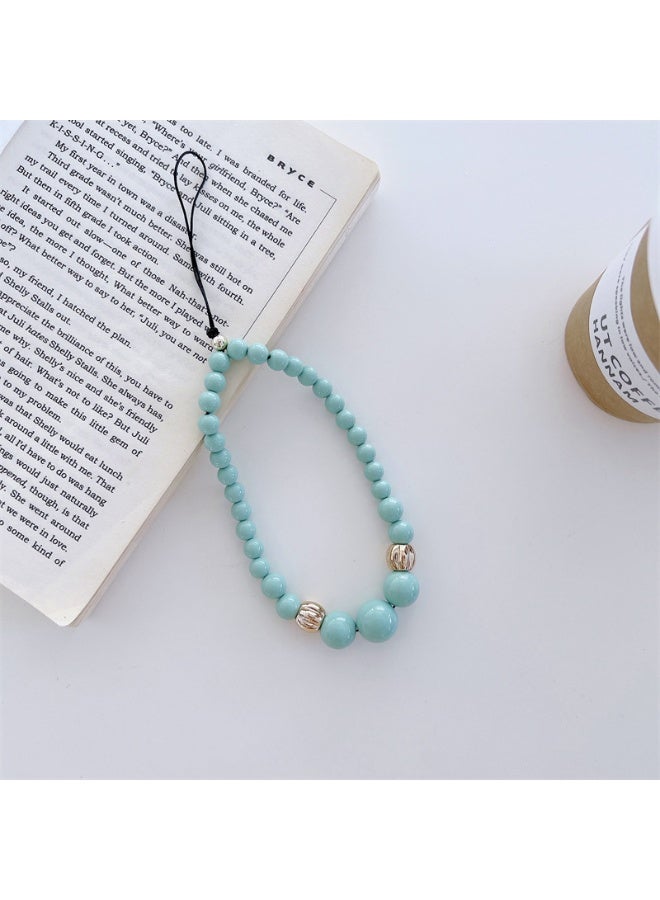 NIBEMINENT Phone Charm/ Chain Strap for Women Girls, Candy Color Cell Phone Case Lanyard Wrist Strap