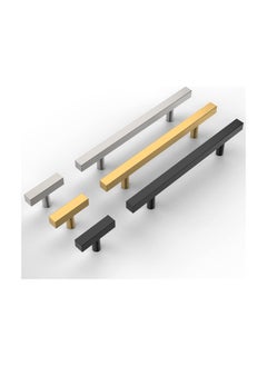 6PCS 96mm Brushed Satin Nickel Kitchen Cabinet Handles, Stainless Steel Drawer and Wardrobe Pulls, Modern Cupboard Door Hardware for Home Improvement.