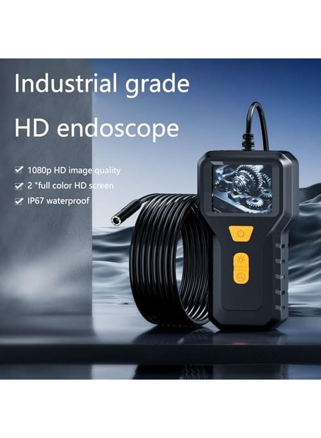 Handheld Endoscope With 2 4 Inch Screen And 2 Meters Cable For Plumbing Engine Inspection - Image 4