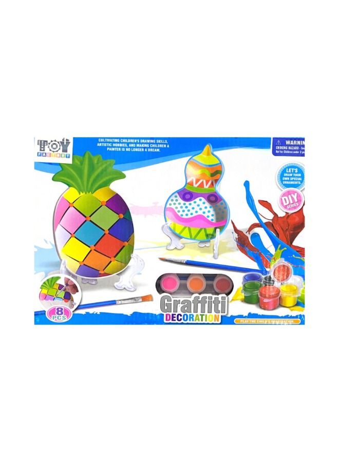 Toy Factory Graffiti Decoration Kids Painting Kit
