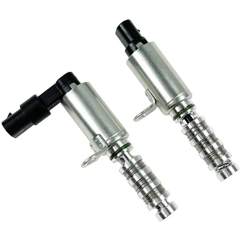 LLANNDER 2PCS VVT Solenoid Valve Set Intake Exhaust Camshaft Position Actuator Replacement for 20122024 Hyundai Elantra Kia Forte Soul Tucson 18L 20L Replaces 243752E100 243552E100 918033 918034 - Image 2