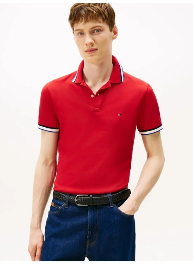 TOMMY HILFIGER Logo Slim Fit Polo
