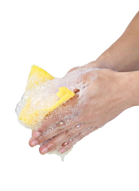 Soap Paper Wipes for Cleaning Dishes and Cooking Utensils Yellow Set 15 pcs Size 200*290 mm