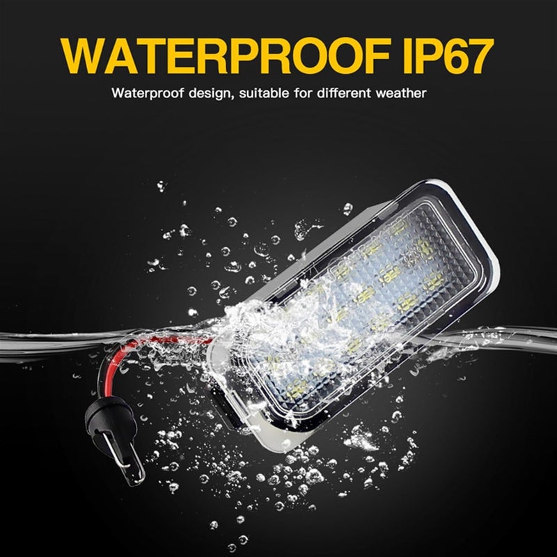 Vuzmode 2Pcs License Plate Light for Ford Vehicles - Image 3