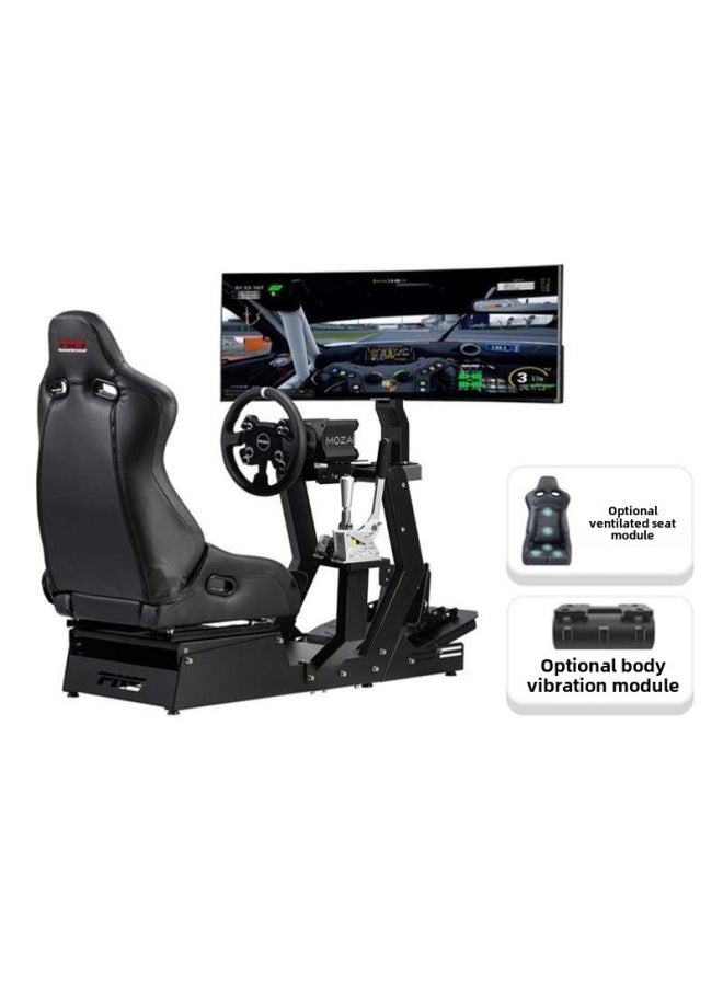 Generic - Racing Simulator PNS GT-M Racing Simulator Bracket Seat Cockpit Full Set MOZA Figure Marth Speedster-Product Color:Convenient Mobile Accessory Package - Image 1