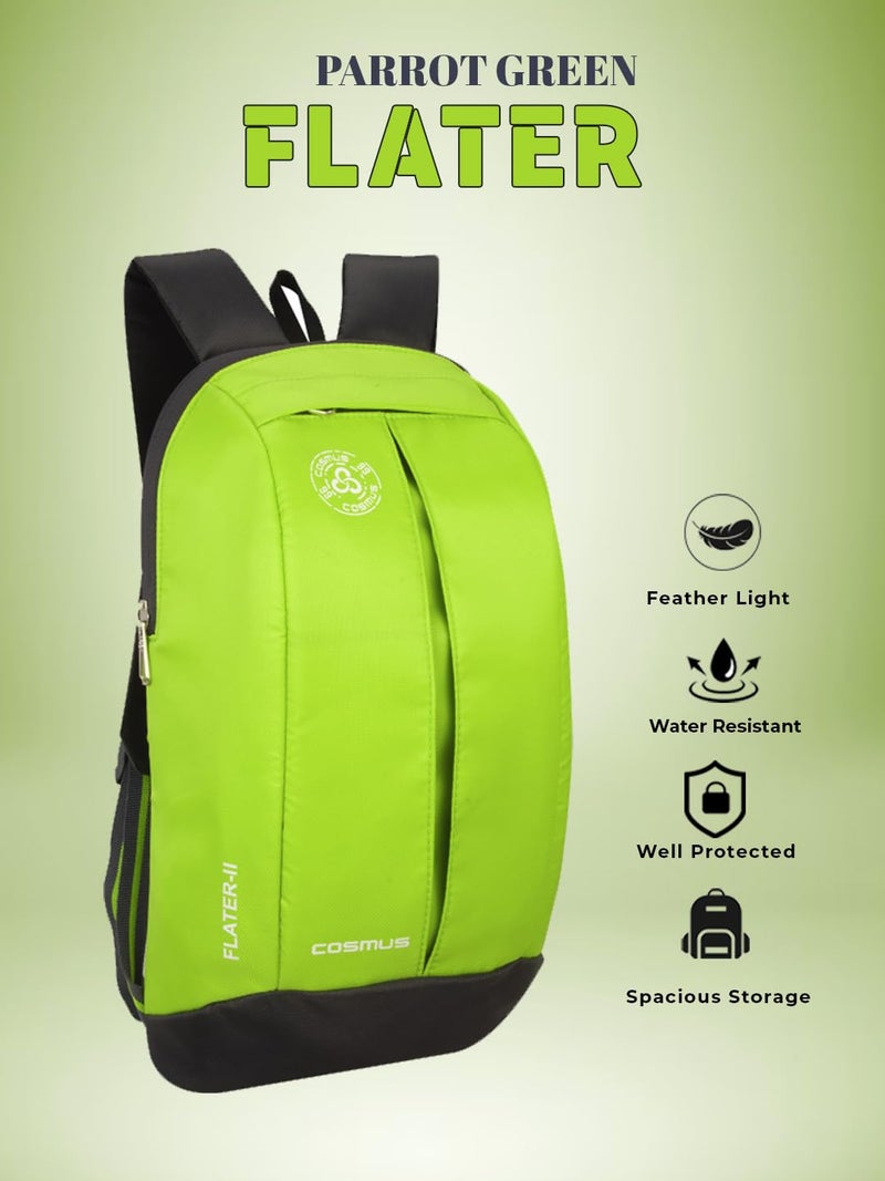 COSMUS Flater P.Green Small Outdoor Mini Standard Backpack 12L Daypack - Image 2