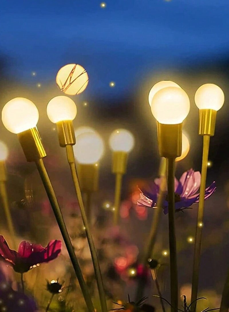 Firefly Courtyard Lights - 20/40 LED Solar-Powered Garden Decor Lights, Swaying in Wind, Waterproof, Auto On/Off, High Brightness, Flexible Iron Wire, Ideal for Patio, Yard, Pathway Decoration - Image 3