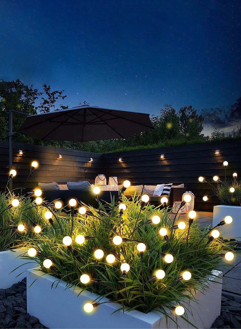 Firefly Courtyard Lights - 20/40 LED Solar-Powered Garden Decor Lights, Swaying in Wind, Waterproof, Auto On/Off, High Brightness, Flexible Iron Wire, Ideal for Patio, Yard, Pathway Decoration - Image 4