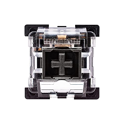 GranVela OUTEMU (Gaote) Black Switches - 20 Pack -3 pin DIY Replaceable Linear Heavy 60g Force Key Switches Replacement Switches or Mechanical Keyboard - Image 2