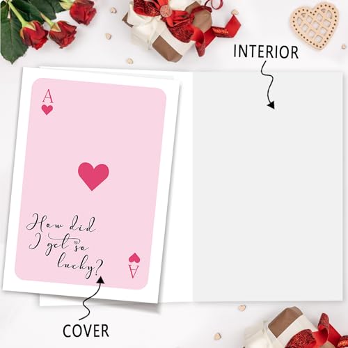 MQMRYeto Funny Valentine's Day Card for Boyfriend Girlfriend,Valentines Day Gift for Him Her,Romantic Love Card - Image 3