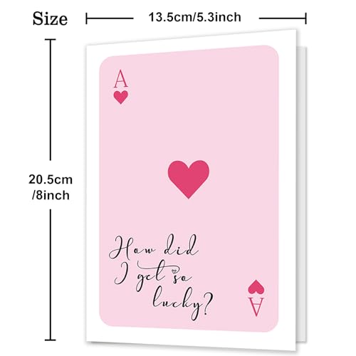 MQMRYeto Funny Valentine's Day Card for Boyfriend Girlfriend,Valentines Day Gift for Him Her,Romantic Love Card - Image 2