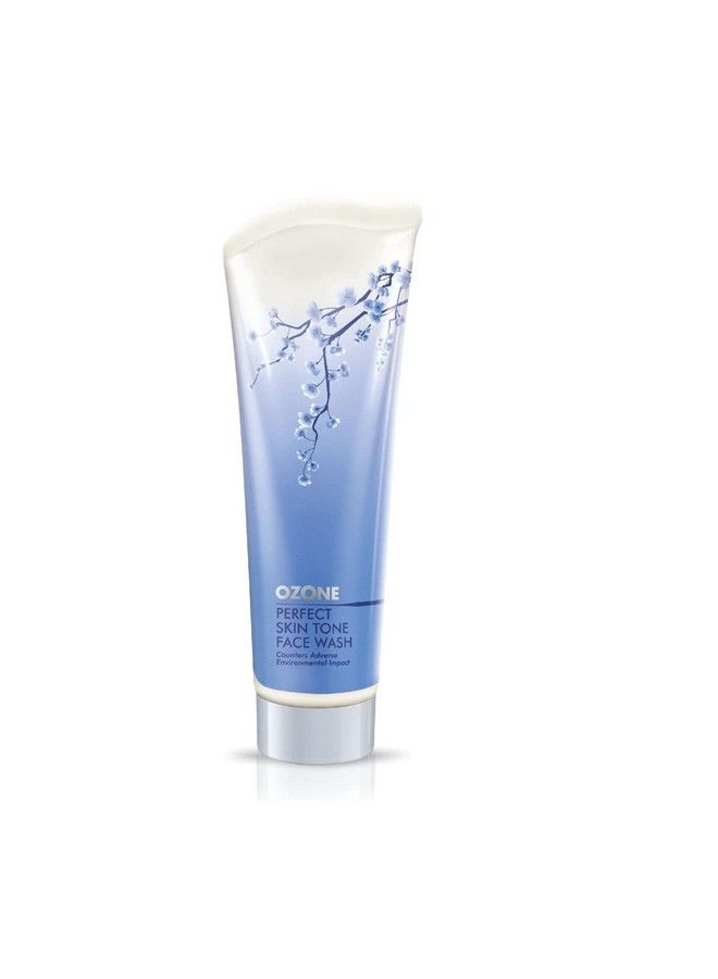 Ozone Perfect Skin Tone Face Wash For Men & Women ; Ideal For All Skin Types Helps In Nourishing Glowing & Moisturising The Skin ; Enriched With Aloe Vera Lemon & Cucumber 100 G (Pack Of 1)  - Image 2