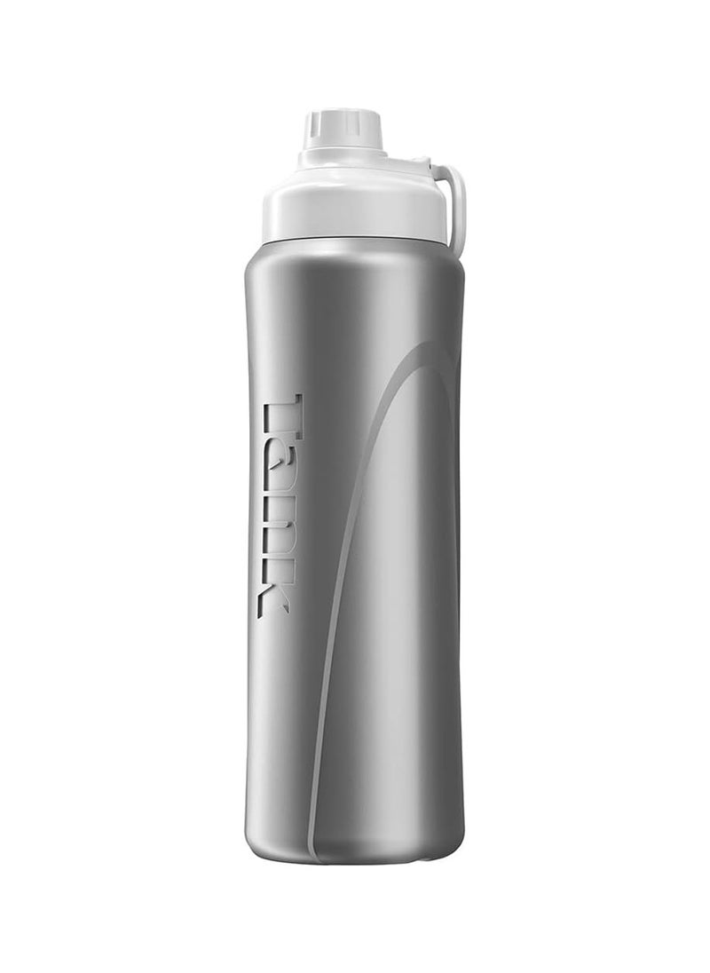 TANK - Insulated Plastic Water Bottle – BPA-Free, Leak-Proof, Reusable Sports & Travel Bottle for Hot & Cold Drinks, Lightweight & Durable with Easy Carry Handle - Image 1