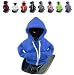 vvag Gear Shift HoodieUniversal Shift Knob Hoodie 47 Inch Car Shifter Stick Protector Decoration Funny Hoodie Car Gear Shift Cover Auto Interior Accessories Shifter Hoodie Blue - Image 2