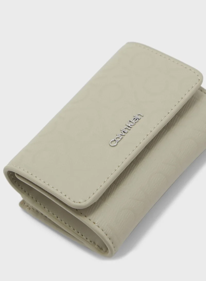 CALVIN KLEIN Monogram Small Wallet