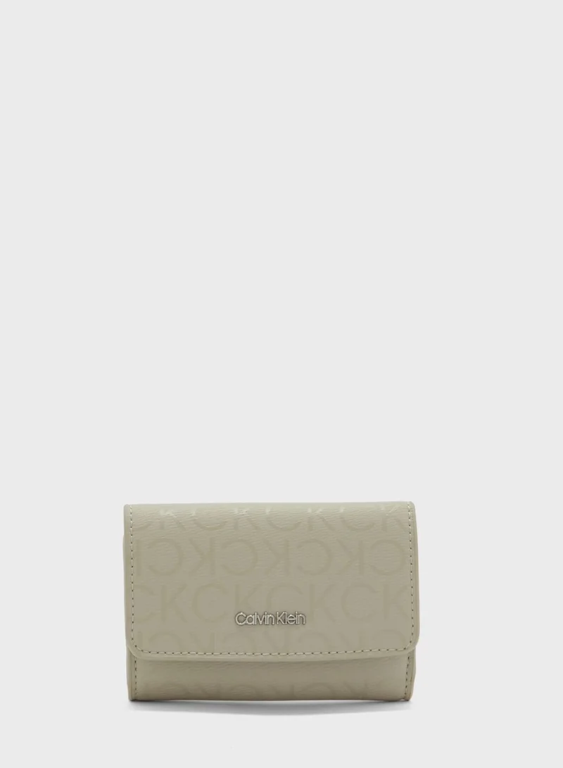 CALVIN KLEIN Monogram Small Wallet