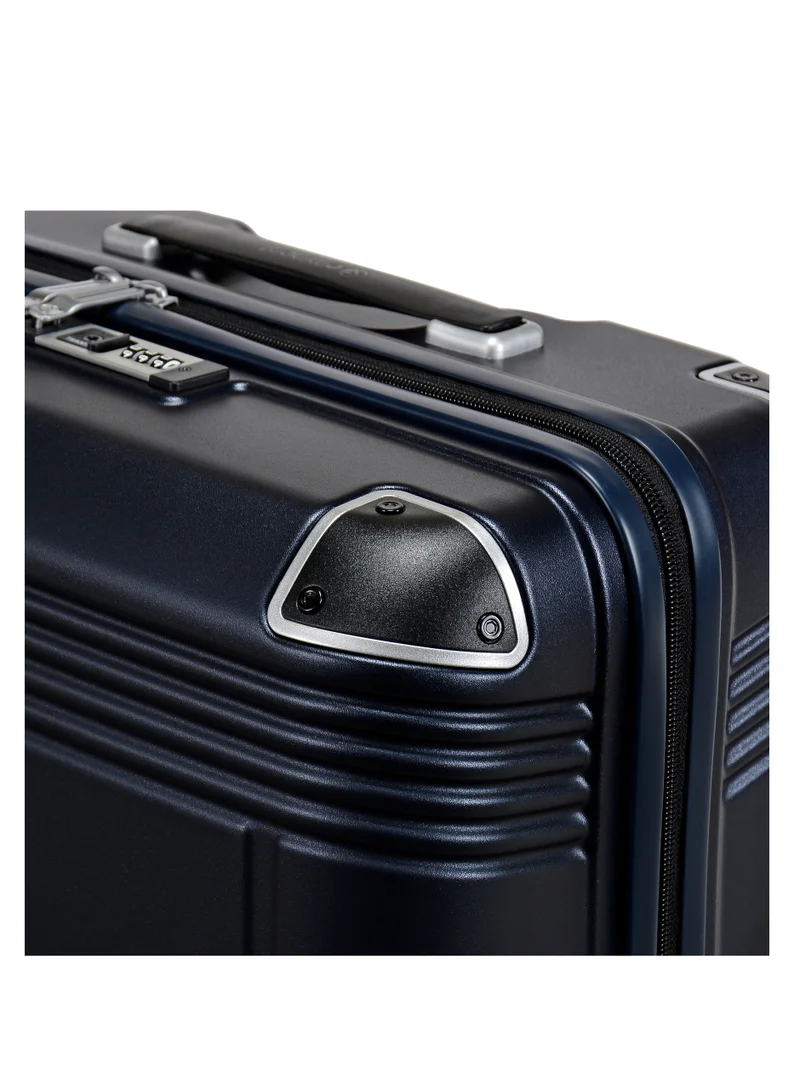 eminent Hard Case Travel Bag Medium Luggage Trolley Polycarbonate Lightweight Suitcase 4 Quiet Double Spinner Wheels With Tsa Lock KK10 Night Blue